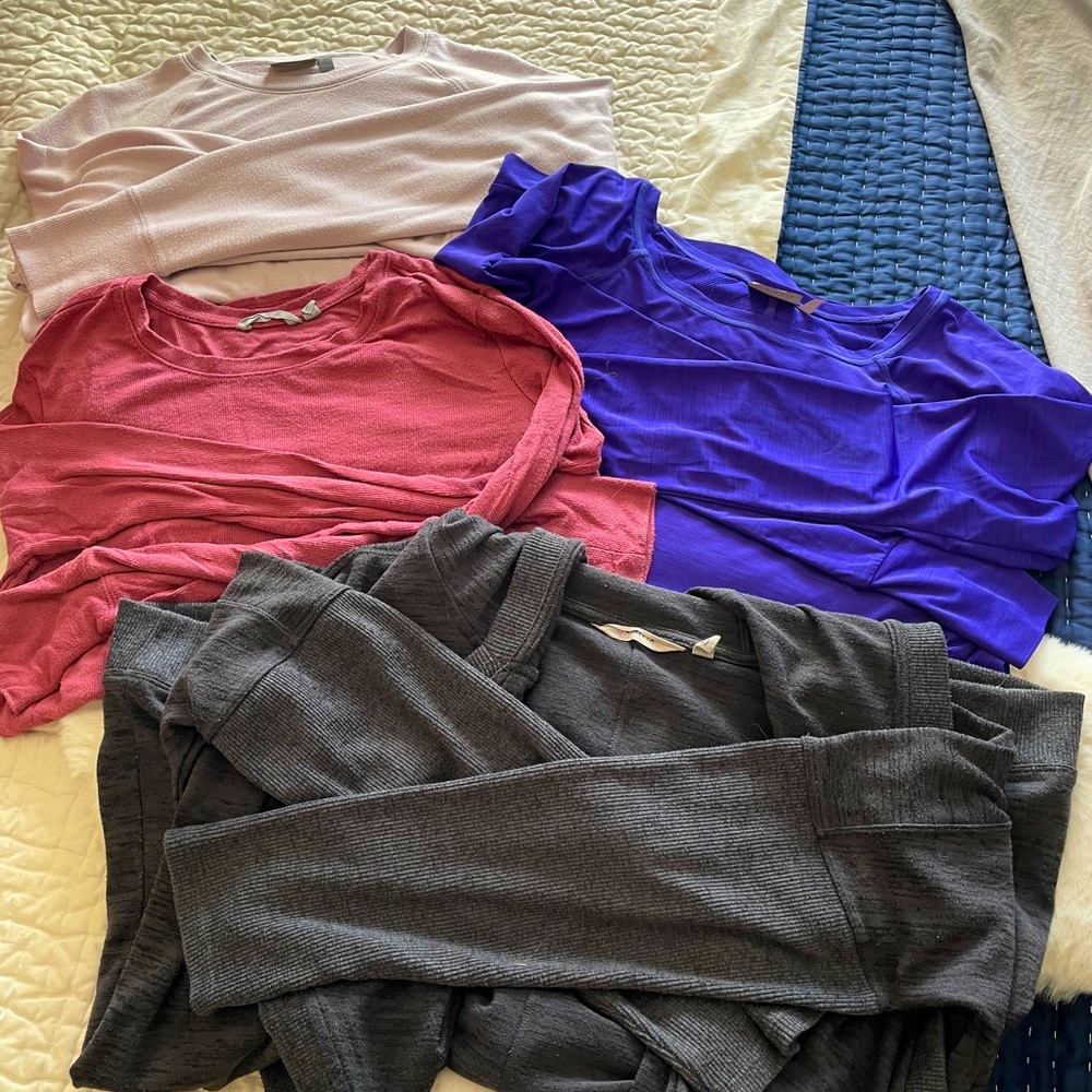 Athleta Long Sleeve Bundle
